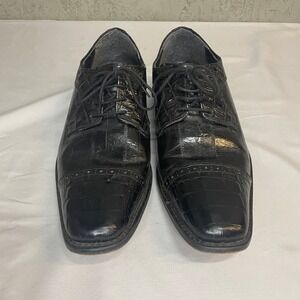 Stacy Adams Esposito Cap Toe Oxfords in Black Model 24901 001 Size 10W